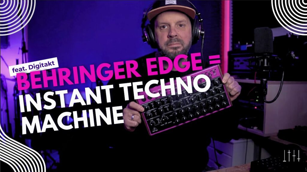 Behringer Edge = Instant Techno Machine (feat. Elektron Digitakt)