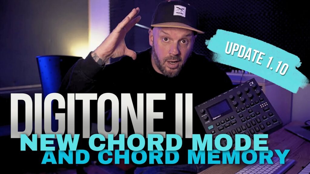 Digitone II Update 1.10 - Chord Mode and Chord Memory